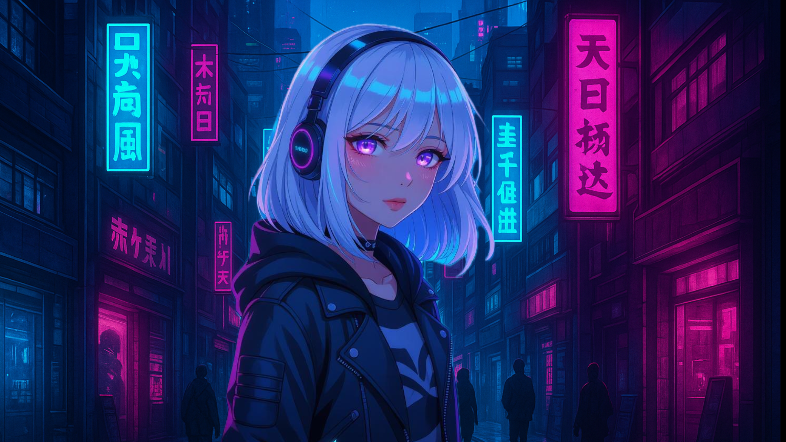 水面に立つみなも